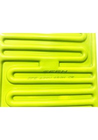 Resim İnfrared Seramik Isıtıcı Rezistans Düz 122x122mm 650w 230v Yeşil Renk Sfe Model 1 Adet 