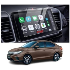 Resim Honda City 8 İnç Navigasyon Uyumlu Ekran Koruyucu Şeffaf Nano 