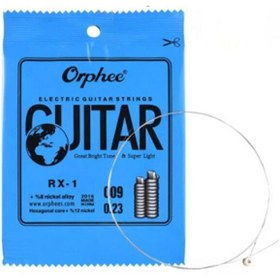 Resim Orphee RX-1-009 Elektro Gitar 0.09 İnce Mi Teli 