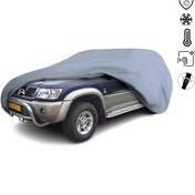 Resim Teksin Nissan Patrol 6 Araba Brandası Miflonlu Su Geçirmez Araba Brandası Uv Koruyuculu 
