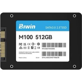 Resim Dora Shopping Biwin M100 512GB SSD 2.5 
