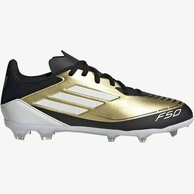 Resim Adidas F50 League Fgmg J Messi Çocuk Sarı Krampon Çim Zemin If6919 Sarı 