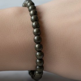 Resim Pirit 6mm Doğal Taş Bileklik - 17 cm 