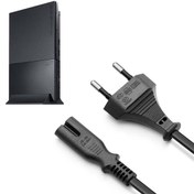 Resim PS2 Güç Kablosu Playstation 2 Uyumlu Güç Kablosu Power 2 pin Kablo 