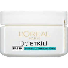 Resim Loreal Paris Fresh 3 Etkili Ferahlık Günlük Bakım Kremi 50 ML 