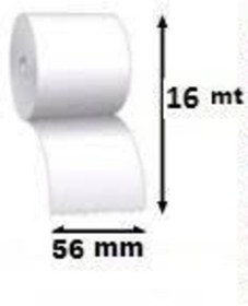 Resim Narcosis Yazar Kasa Rulosu 56 Mm 16 Mm 10 Lu 100 Paket 