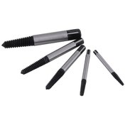 Resim Wezone 5'li Gcr15 Çelik Vida Çıkarıcı Seti - Hasarlı, Paslı Veya Kayıp Vida/bult İçin Sol Elden Spiral Flütlü 4-18mm 