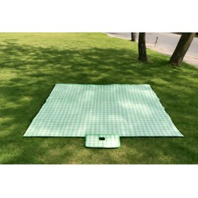 Resim Pinteres Piknik Örtüsü 200X150 cm Su Geçirmez Çift Katlı Kamp ve Plaj Örtüsü 