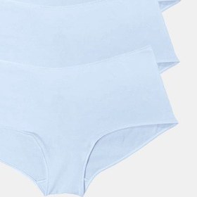 Resim Malabadi Kadın Beyaz 4 Lü Paket Geniş Kenarlı Modal Slip Külot 1126 Beyaz 