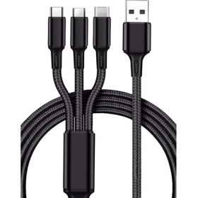 Resim Fano 3in1 Şarj ve Data Kablosu 