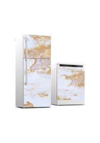 Resim Buzdolabı Ve Bulaşık Makinası Beyaz Eşya Sticker Kaplama Boyama2 