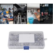 Resim Tenfowee 304 Paslanmaz Çelik 220 Adet M3/m4/m5 Çapraz Kafa Yalıtkan Vidalı Set - Ev, Ofis, Tamir Ve Dıy İçin Transparan Kutuda Sınıflandırılmış 
