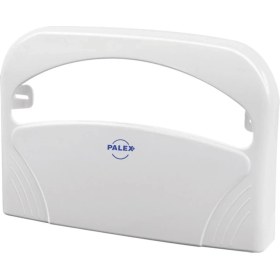 Resim Çelik Ayna Klozet Kapak Örtüsü + Palex Klozet Kapak Örtü Dispenseri Beyaz 