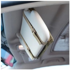 Resim Novahub Yeşil Çok Fonksiyonlu Taktik Araba Güneşlik Saklama Çantası Spor Eğlence Alet Çantası Yeşil 