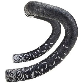 Resim Supacaz Bt-121 Super Stıcky Kush Star Fade Gidon Bandı Siyah-platınyum Çok Renkli 