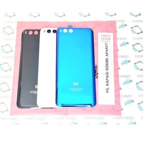 Resim Xiaomi Mi 6 Arka Kapak Batarya Pil Kapağı (Cam) - (214610319) 