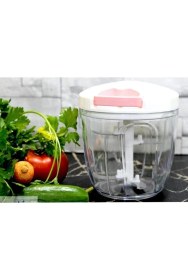 Resim Yakut 5 Bıçaklı İpli El Rondosu – Sebze ve Meyveler İçin Pratik, Hızlı ve Güvenli Doğrama Yardımcısı 