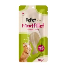Resim Reflex Plus Meat Fillet Tavuklu Fileto Kedi Ödül Maması 1 Adet 30 Gr 
