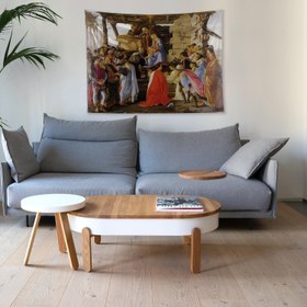 Resim Adoration of the Magi Duvar Örtüsü - 60 cm x 90 cm 