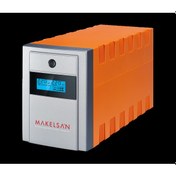 Resim Makelsan Lion 1500 VA Line Interactive Ups 2-9Ah Akü 