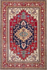 Resim Bordo madalyon Modern Geometrik Etnik Eskitme Desenli Boho Makinada Yıkanabilir Hafif Hav Toz Vermez Leke Tutmaz Kaymaz Taban Dijital Makine Baskı Halı Oturma Odası Salon Yolluk Koridor Mutfak Halısı 