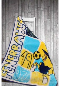 Resim Fenerbahçe Lisanslı Bebek Vizon Battaniye Kırmızı 