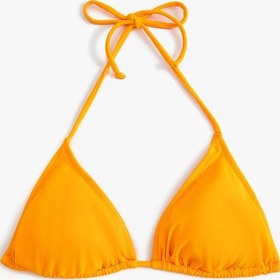Resim Koton Üçgen İpli Bikini Üstü Basic Turuncu 4sak10202mm Turuncu 