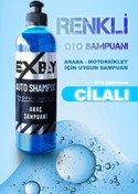 Resim EXBAY Active Foam Magıc Mavi Renkli Köpük Oto Yıkama Şampuanı 500ml 