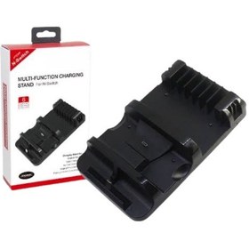 Resim Yues Nintendo Switch Stand & Joy-Con Şarj Standı – Oyun Kartı Bölmeli 