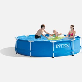 Resim Intex Metal Çerçeveli Havuz 