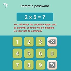 Resim Cankypu 7 İçinç Ekranlı Çift Kameralı Android Çekirdekli WiFi Erken Eğitici Öğrenme Makinesi Küçük Çocuklar İçin 