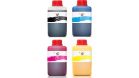 Resim Qc Epson WorkForce Pro WF-C5290DW Yazıcı Uyumlu Kartuş Mürekkebi PRO 500ml PRO Set-4 Renk 