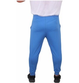 Resim Moc Grande Mocgrande Büyük Beden Basic Eşofman Altı Full Lycra 11516 Saks-Saks Saks Mavi 