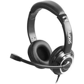 Resim Snopy SN-X4 X-ZOOM Siyah PC&Telefon Mikrofonlu Kulaklık 