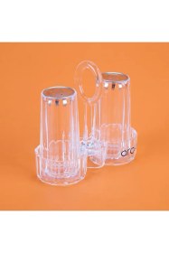 Resim Arow Tuzluk Seti 2 Li Akrilik M-463 Şeffaf 