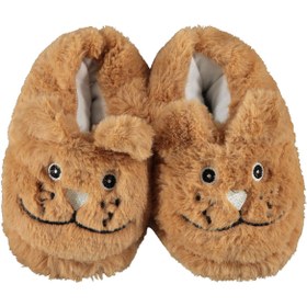 Resim Civil Kız Çocuk Panduf 25-29 Numara Camel 