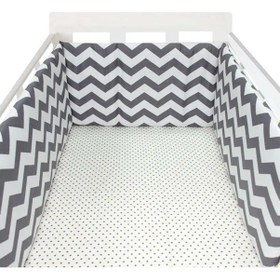 Resim 240 Cm Tek Parça Halinde Kenar Koruma Beşik Bariyer Yatak Bariyer 