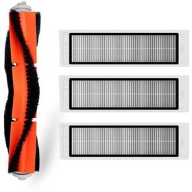 Resim Roborge Xiaomi Vacuum Cleaner (GLOBAL) (SDJQR02RR) Robot Süpürge Uyumlu 4'lü Yedek Parça Seti 
