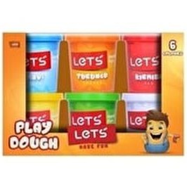 Resim Lets Oyun Hamuru 6 Renk 660 GR L8450 