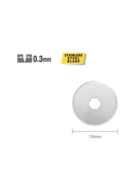 Resim Olfa Rb18-2 Maket Bıçağı Yedeği 2 Li 