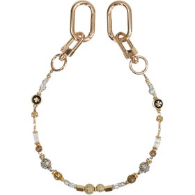 Resim Moon Flicker Altın Kaplama Zirkon Taşlı Çanta Süsü - LuxCharm (Bag Charm) | Happyangels 
