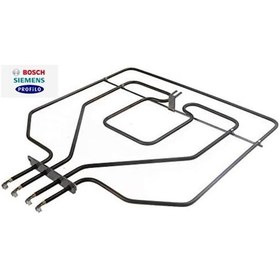Resim Bosch Uyumlu Siemens Profilo Üst Fırın Rezistansı - 2800 Watt 