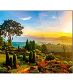 Resim Olinpa Cam Ocak Arkası Koruyucu | Doğa 