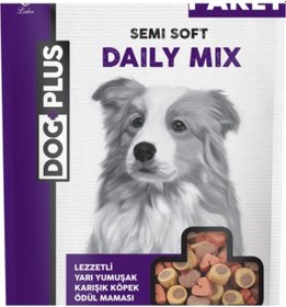 Resim Dogplus Lezzetli Yarı Yumuşak Karışık Köpek Ödül Maması 180 Gr X 3 Adet 