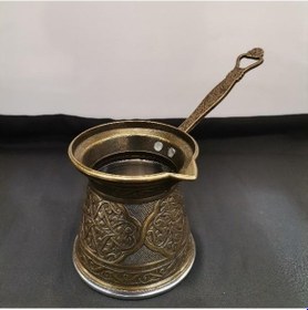 Resim İndüksiyon Cezve No:4 Antik Sarı 