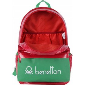 Resim United Colors Of Benetton Kırmızı-yeşil Sırt Çantası 70740 
