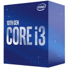 Resim INTEL i3-10100F 4 Core, 3.60Ghz, 6Mb, 65W, LGA1200,10.Nesil, BOX, (Grafik Kart YOK, Fan VAR) İntel