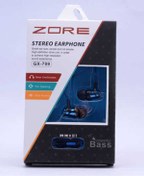 Resim HTstore Zore GX-709 Mp3 Stereo Kulaklık-Mavi 