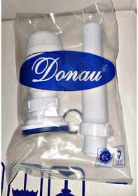 Resim Donau Taslı Körüklü Lavabo-evye Sifonu-paslanmaz Vida Ve Süzgeçli 