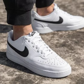 Resim Nike Court Vision Low Erkek Spor Ayakkabı - Beyaz CD5463-101 